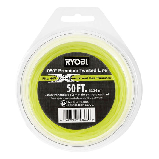 .080" TWISTED LINE, BULK SOLD RYOBI Tools