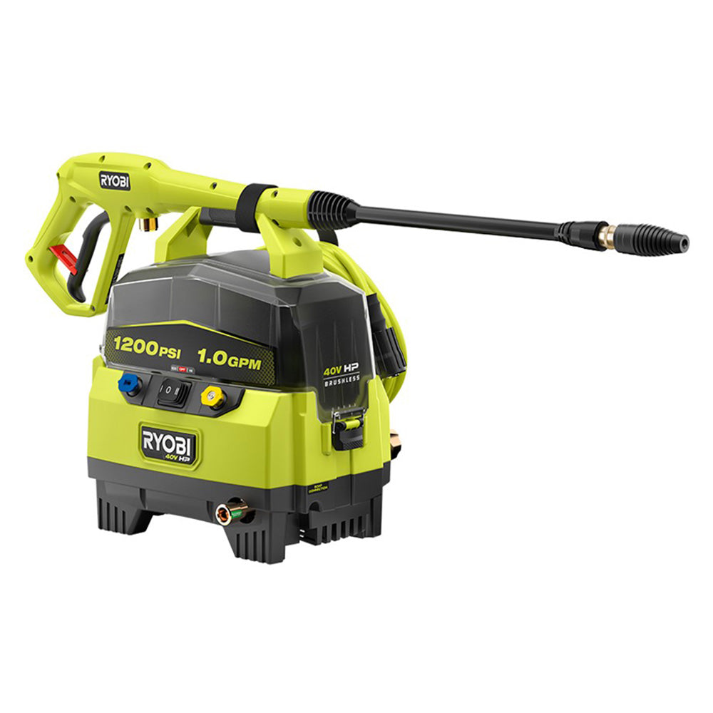 40V HP BRUSHLESS 1200 PSI 1.0 GPM PRESSURE WASHER RYOBI Tools