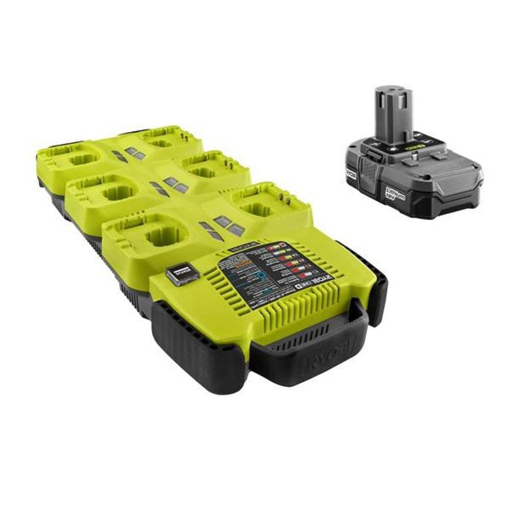 18V ONE+ Super Charger with Compact Battery RYOBI Tools