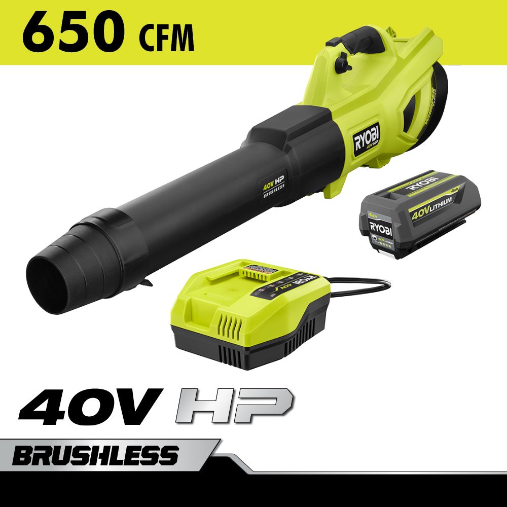 40V HP BRUSHLESS 650 CFM BLOWER KIT image 1
