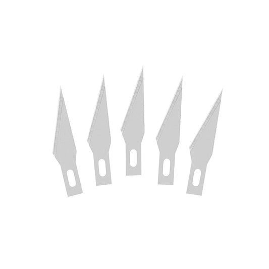 #11 Steel Precision Hobby Knife Replacement Utility Knife Blades (5-Piece) Image 1