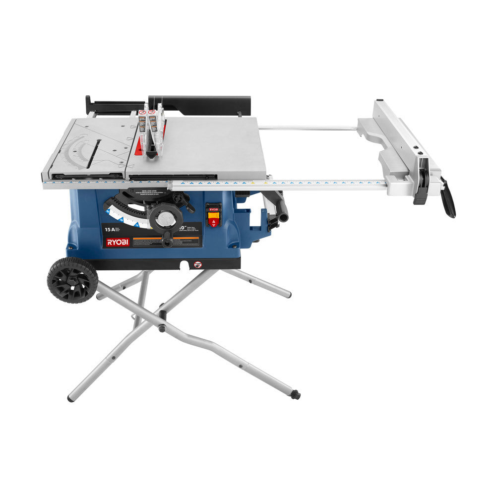 10" Table Saw with Wheeled Stand RYOBI Tools