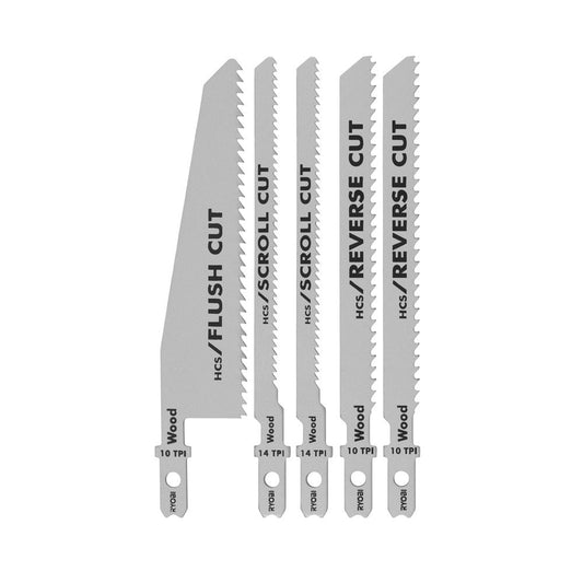 5 PC. Specialty Jig Saw Blade Kit RYOBI Tools