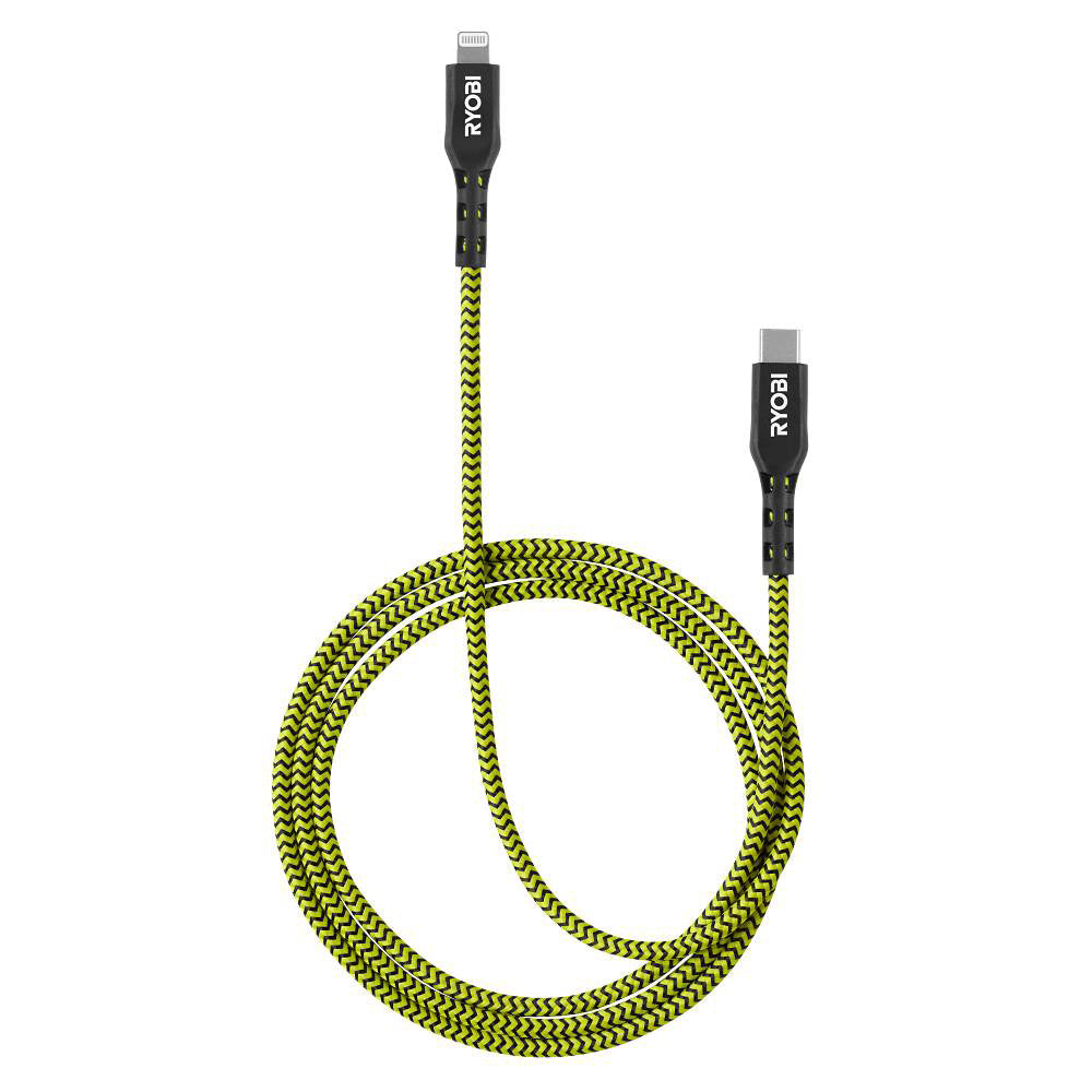 4' USB-C TO LIGHTNING CABLE RYOBI Tools