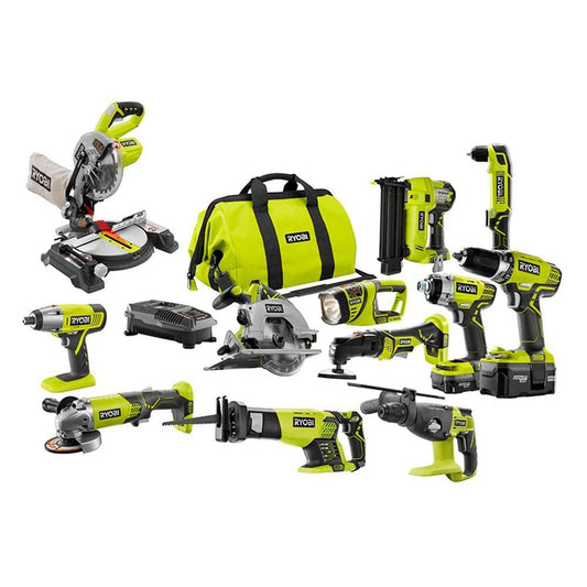 12 PC ULTIMATE COMBO KIT RYOBI Tools