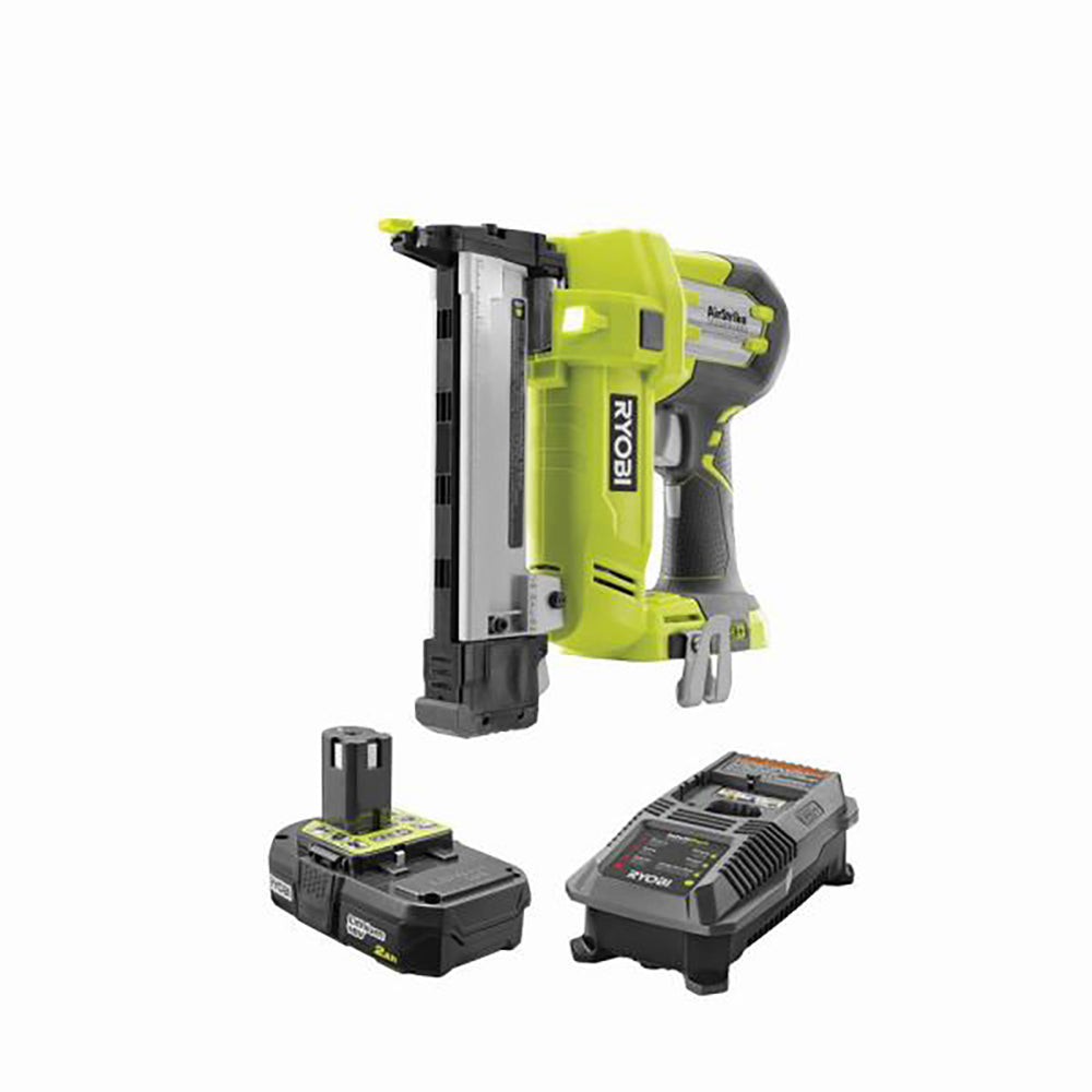 18V ONE+ Airstrike(TM) 18GA Narrow Crown Stapler Starter Kit RYOBI Tools