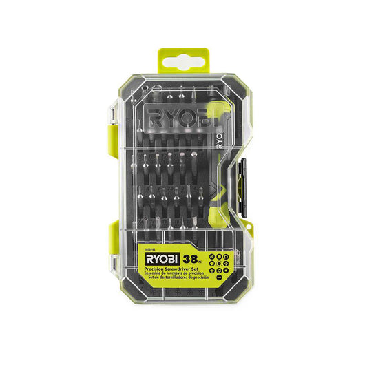 38 PC. PRECISION SCREWDRIVER SET RYOBI Tools