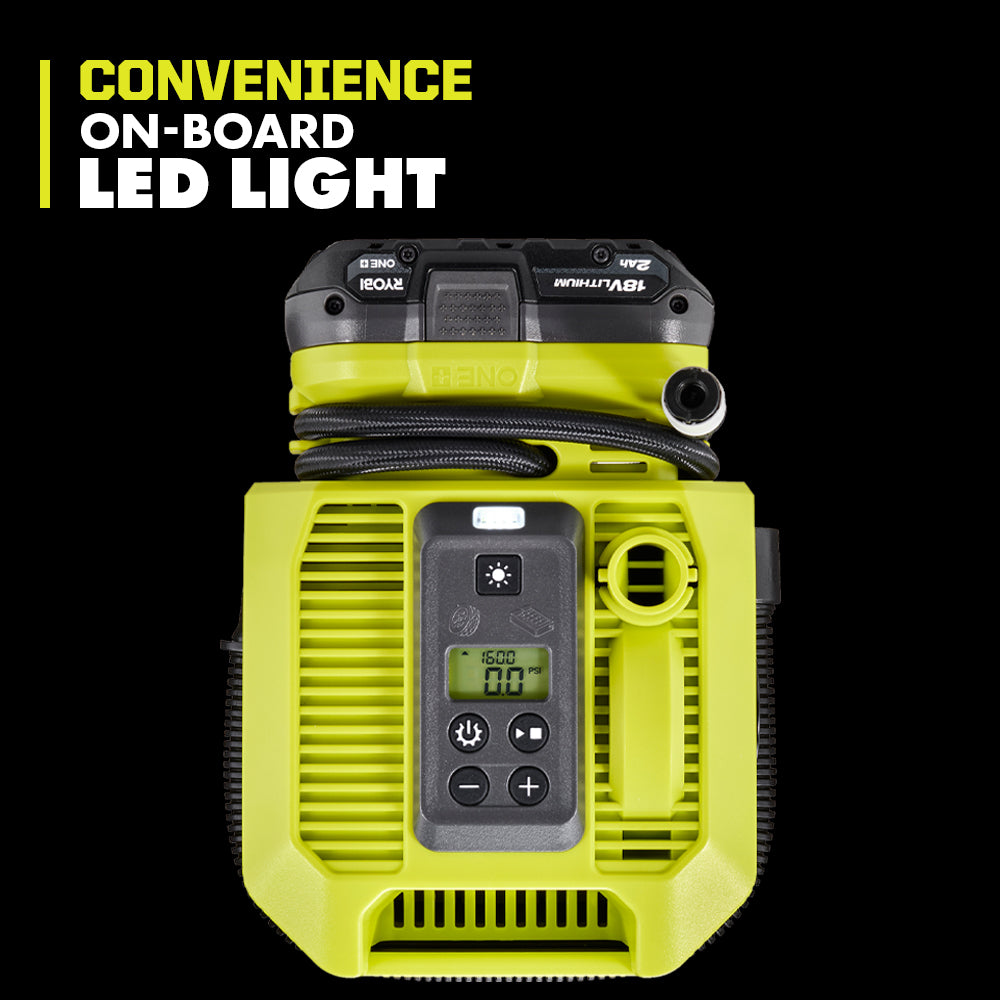 18V ONE+ DUAL FUNCTION DIGITAL INFLATOR/DEFLATOR KIT Image 8