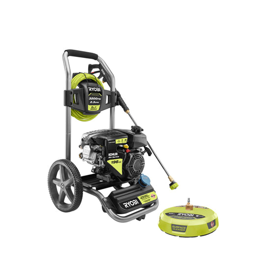3200 PSI KOHLER GAS PRESSURE WASHER with 15" Surface Cleaner Image 1