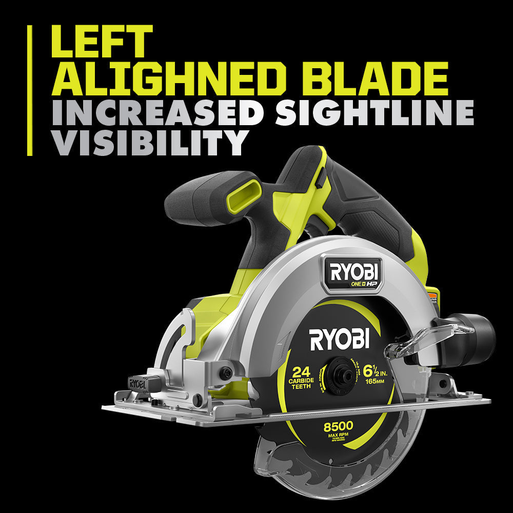 18V ONE+ HP COMPACT BRUSHLESS 6-1/2" CIRCULAR SAW KIT Image 4